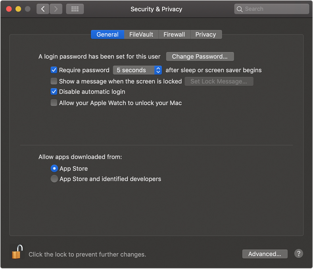 Set Permissions For App Updates In Mac